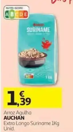 Auchan Arroz Agulha Auchan promoção