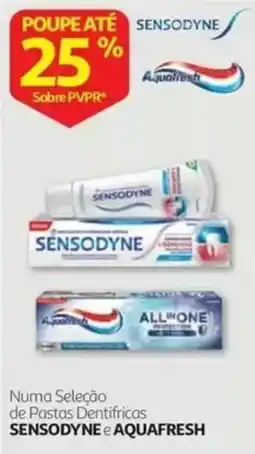 Auchan sensodyne e aquafresh promoção
