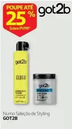 Auchan Got2b numa seleção de styling promoção