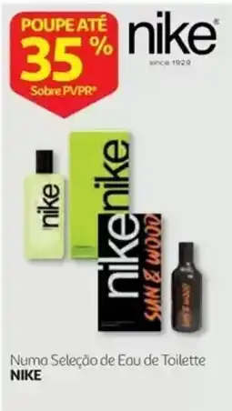 Auchan Nike numa seleção de eau de toilette promoção