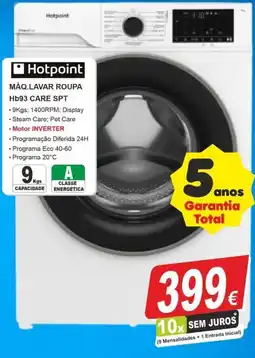 BragaJAV Hotpoint máquina lavar roupa hb93 care spt promoção