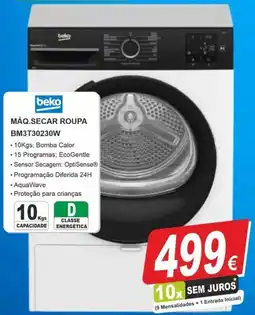 BragaJAV Máq. secar roupa Beko BM3T30230W promoção