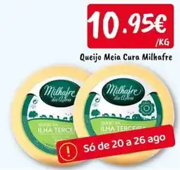Ponto Fresco Queijo Meia Cura Milhafre promoção