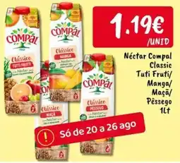 Ponto Fresco Néctar compal classic promoção