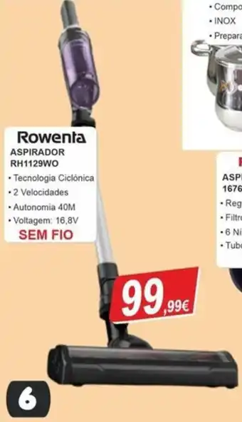 Rowenta aspirador rh1129wo