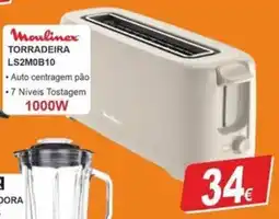 BragaJAV Moulinex torradeira ls2m0b10 promoção