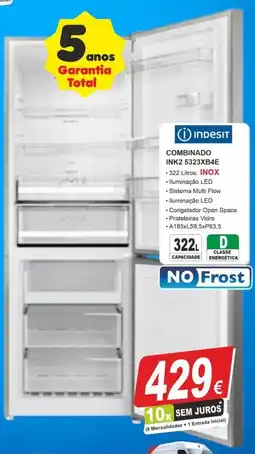 BragaJAV Indesit combinado ink2 5323xb4e promoção