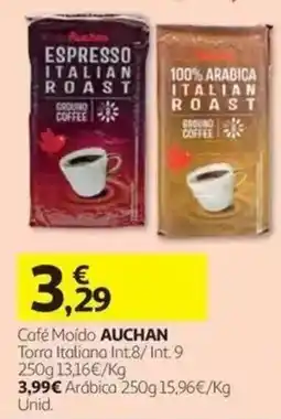 Auchan Café Moído Auchan promoção