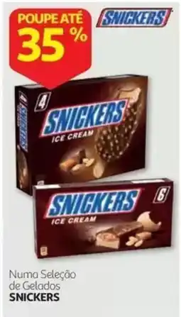 Auchan snickers ice cream promoção