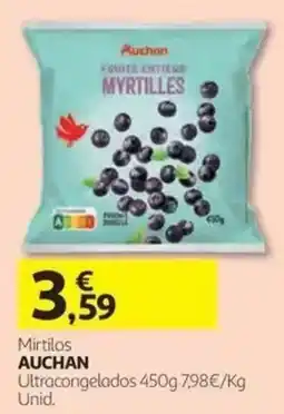 Auchan Mirtilos auchan promoção