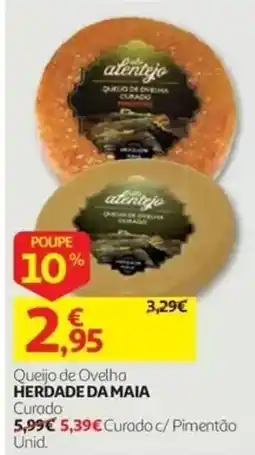 Auchan Queijo de Ovelha Herdade da Maia promoção