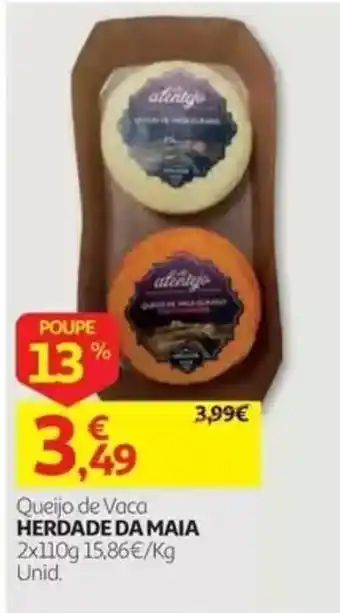 Auchan Queijo de Vaca Herdade da Maia promoção