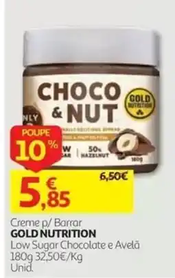 Auchan Choco & Nut Gold Nutrition promoção