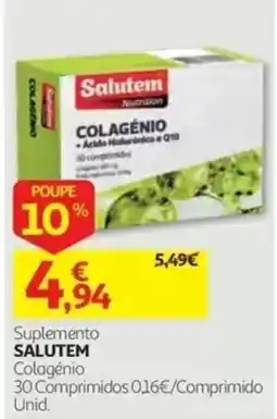 Auchan Suplemento Salutem Colagênio promoção