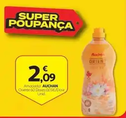 Auchan Amaciador Auchan Oriente promoção