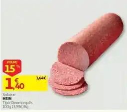 Auchan Salame hein tipo dinamarquês promoção