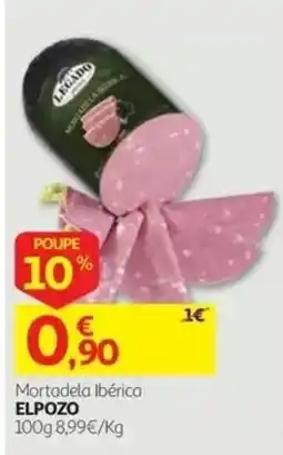 Auchan Mortadela Ibérica Elpozo promoção