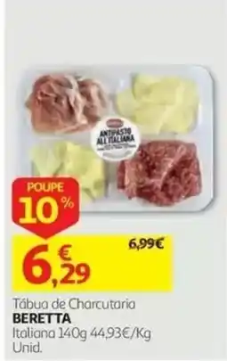 Auchan Tábua de Charcutaria Beretta promoção