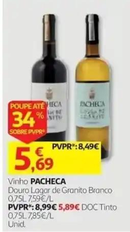 Auchan Vinho Pacheca promoção