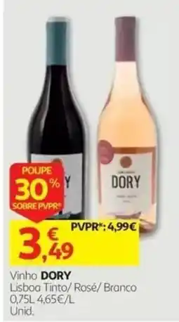 Auchan Vinho DORY promoção