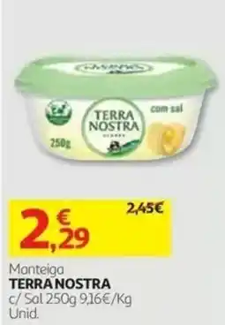 Auchan Manteiga terra nostra promoção