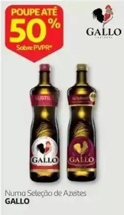 Auchan Numa Seleção de Azeites Gallo promoção