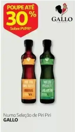 Auchan Numa Seleção de Piri Piri Gallo promoção