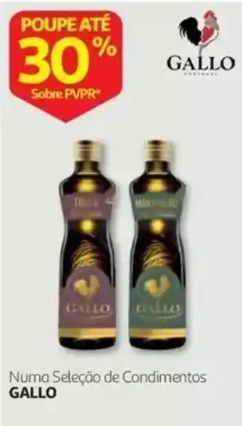 Auchan Numa Seleção de Condimentos Gallo promoção