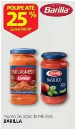 Auchan Numa Seleção de Molhos Barilla promoção