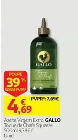 Auchan Azeite Virgem Extra Gallo promoção