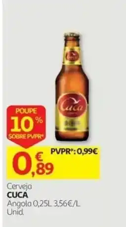 Auchan Cerveja Cuca promoção