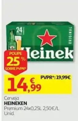 Auchan Cerveja Heineken Premium promoção