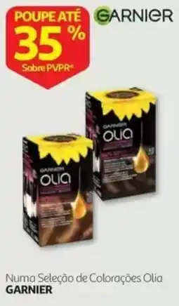 Auchan Numa Seleção de Colorações Olia Garnier promoção