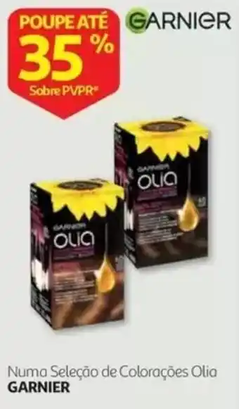 Auchan Numa Seleção de Colorações Olia Garnier promoção