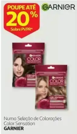 Auchan Numa Seleção de Colorações Color Sensation Garnier promoção