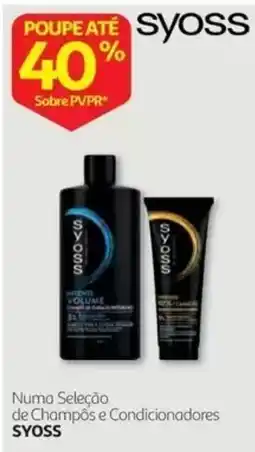 Auchan Numa Seleção de Champôs e Condicionadores Syoss promoção