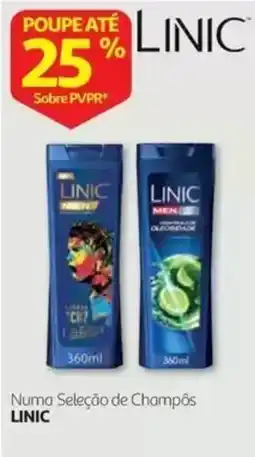 Auchan linic numa seleção de champôs promoção