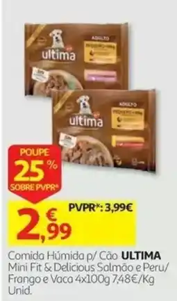 Auchan comida humida p/ cão ultima promoção