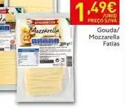 Recheio Amanhecer - gouda/ mozzarella fatias promoção