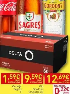 Recheio Gordon's - cerveja promoção
