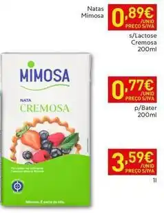 Recheio Mimosa - nata promoção