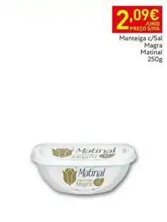 Recheio Matinal - manteiga c/sal magra promoção