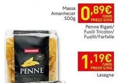 Recheio Amanhecer - massa promoção