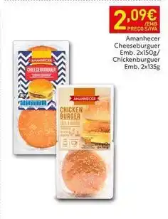 Recheio Amanhecer - cheeseburger promoção