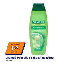Action Palmolive - champô silky shine effect promoção