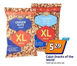 Action Snacks of the world - cajus promoção