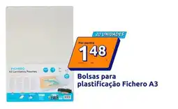 Action Fichero - bolsas para plastificação a3 promoção
