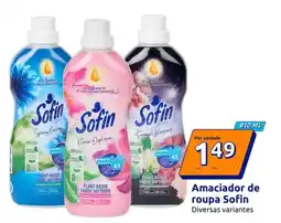 Action Sofin - amaciador de roupa promoção
