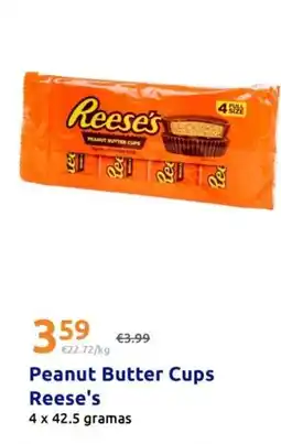 Action Reese's - peanut butter cups promoção