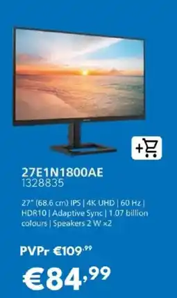 Radio Popular Monitor 27" 4k promoção